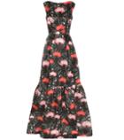 Erdem Alouette Printed Silk Gown