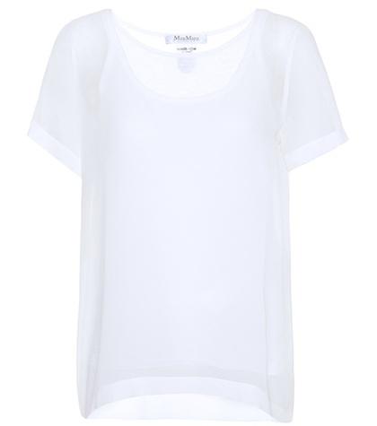 Chlo Domino Silk Top