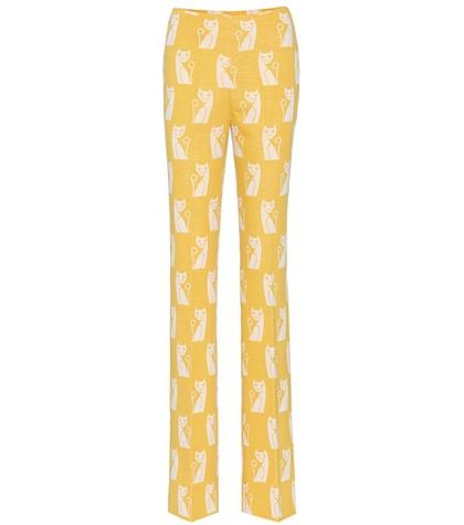 Roger Vivier Wool-blend Trousers
