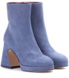 Sies Marjan Gretta Suede Platform Ankle Boots