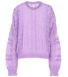 Miu Miu Mohair And Wool-blend Sweater