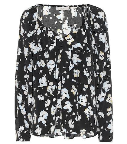 Dorothee Schumacher Artistic Blossoms Silk-blend Blouse