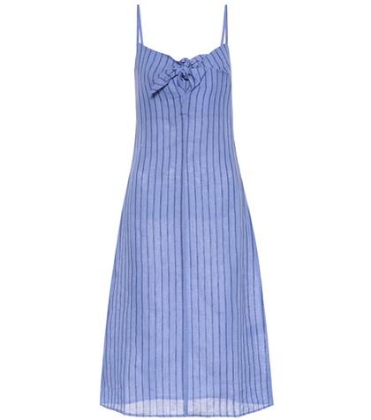 Simon Miller Oriska Striped Linen Dress