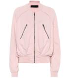 Haider Ackermann Cotton Jersey Bomber Jacket