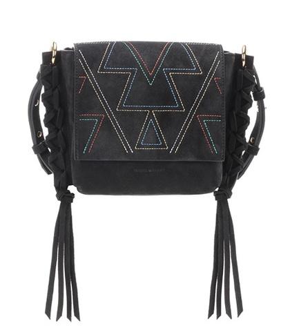 Isabel Marant Kleny Suede Shoulder Bag