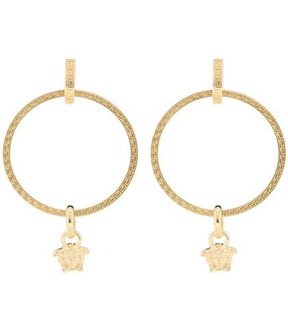 Versace Medusa Hoop Earrings