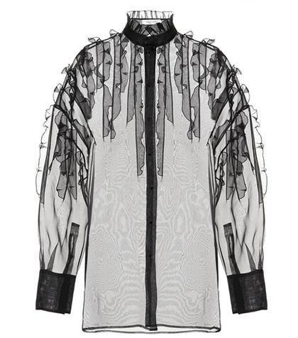 Zimmermann Sheer Silk Blouse