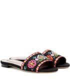 Tabitha Simmons Sprinkles Fest Embroidered Sandals