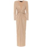 Alexandre Vauthier Crystal-embellished Maxi Dress