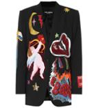Dolce & Gabbana Embellished Stretch-wool Jacket