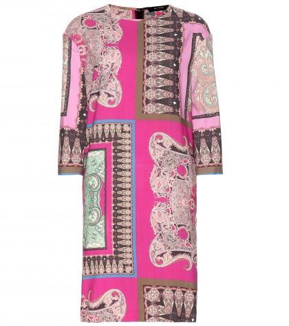 Etro Printed Wool Dress
