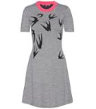 7 For All Mankind Printed Knitted Wool Dress