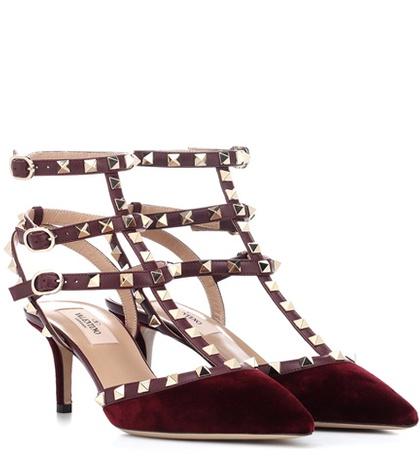 Valentino Garavani Valentino Garavani Rockstud Velvet Pumps