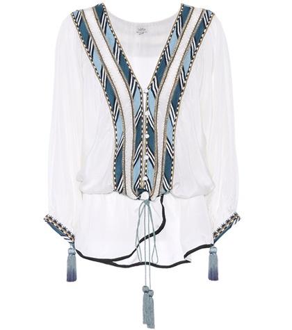 Talitha Embroidered Top