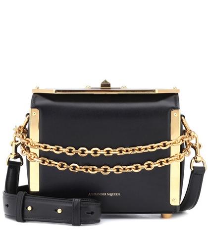 Marni Box 19 Leather Shoulder Bag