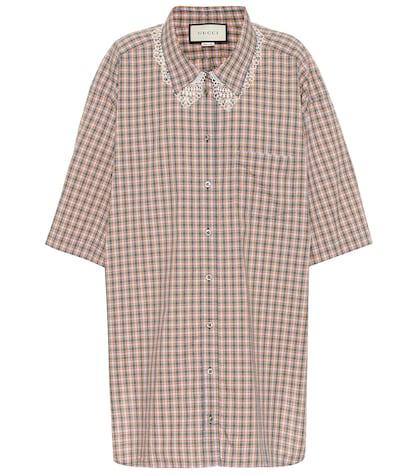 Gucci Checked Cotton Shirt