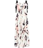 By Malene Birger Shalana Printed Silk Dress