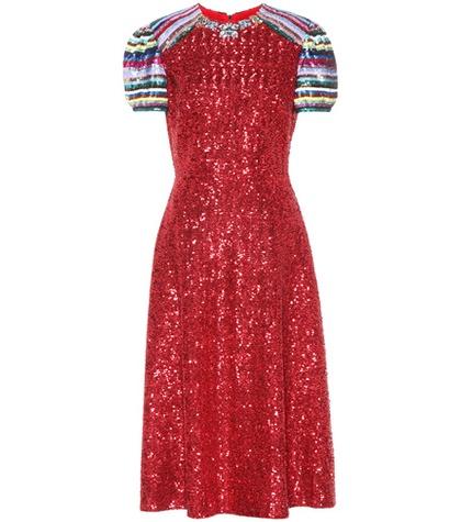 Burberry Sequinned Dress