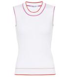 Roksanda Sleeveless Silk And Cotton Top