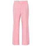 Gucci High-waisted Wool Pants