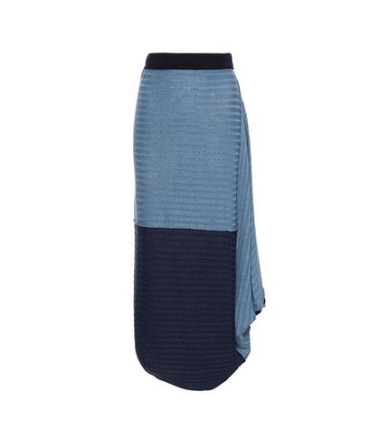 Jw Anderson Asymmetrical Linen Skirt