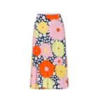 Dodo Bar Or Floral Jersey Midi Skirt