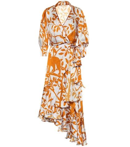 Johanna Ortiz Journal Of A Traveler Wrap Dress