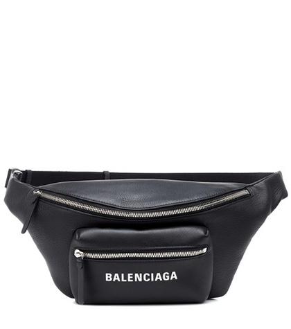 Balenciaga Everyday Logo Leather Belt Bag