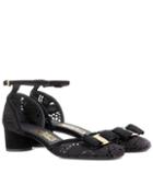Salvatore Ferragamo Enny Lace Pumps