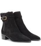 Burberry Whittingham Suede Ankle Boots
