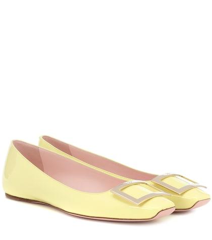 Nike Belle Vivier Leather Ballet Flats