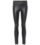 The Row Docarr Leather Leggings