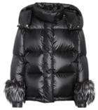 Tory Burch Down Fur-trimmed Coat