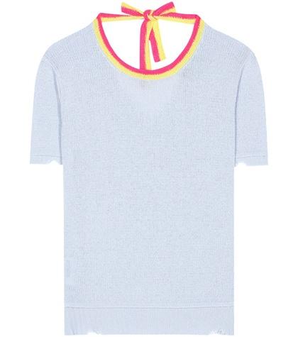Charlotte Olympia Wool And Cashmere Knitted Top