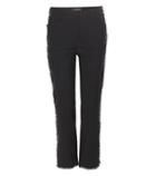 Current/elliott Isiah Embellished Linen And Cotton-blend Trousers