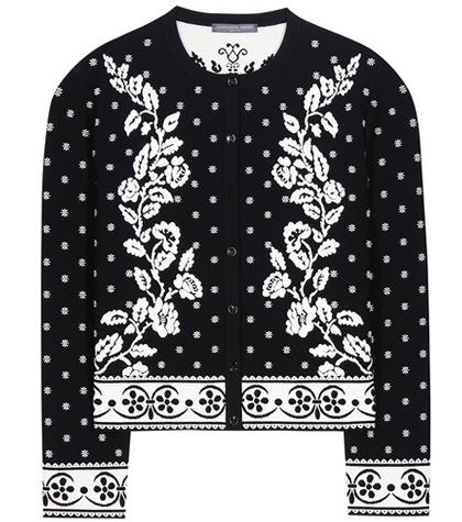 Alexander Mcqueen Jacquard Cardigan