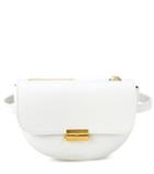 Velvet Anna Buckle Leather Belt Bag