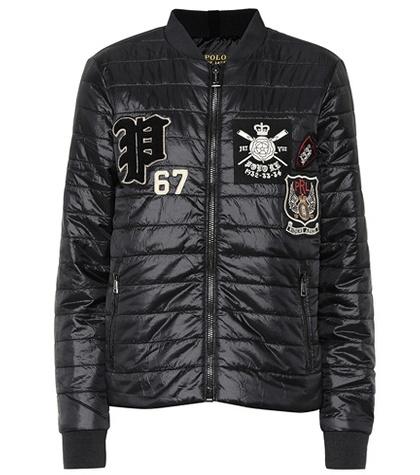 Kenzo Appliquéd Quilted Jacket