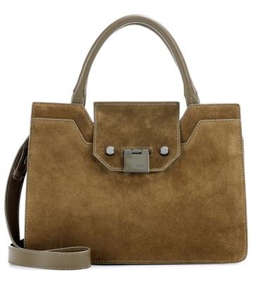 Jimmy Choo Rebel Suede Tote