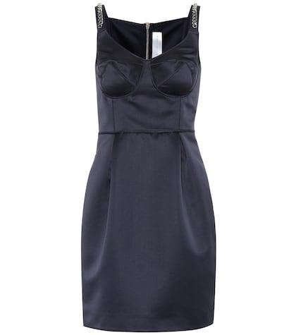Nanushka Embellished Satin Minidress