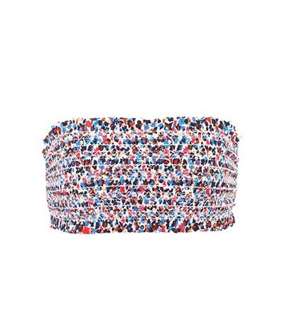 Tory Burch Costa Bandeau Bikini Top