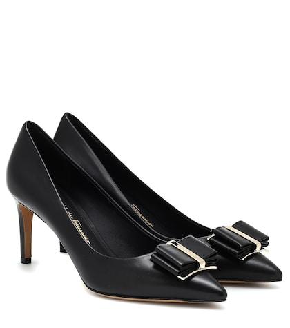 Salvatore Ferragamo Zeri 70 Leather Pumps