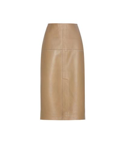 By Malene Birger Ridi Leather Pencil Skirt