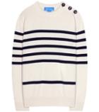Gianvito Rossi Striped Cashmere Sweater