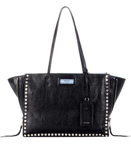 Prada Etiquette Leather Tote