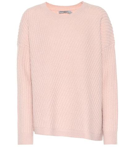 Vince Ribbed Wool-blend Sweater