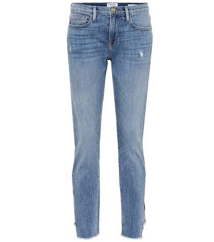 Acne Studios Le Boy Mid-rise Cropped Jeans