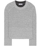 Mcq Alexander Mcqueen Lamé Knitted Sweater