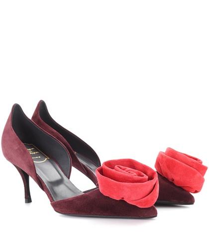 Roger Vivier Dorsay Suede Pumps