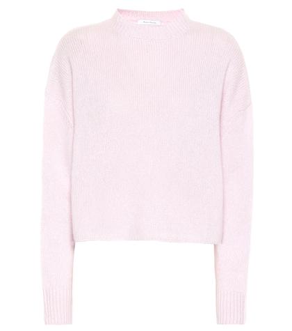 Ryan Roche Exclusive To Mytheresa – Cashmere And Silk Cropped Sweater